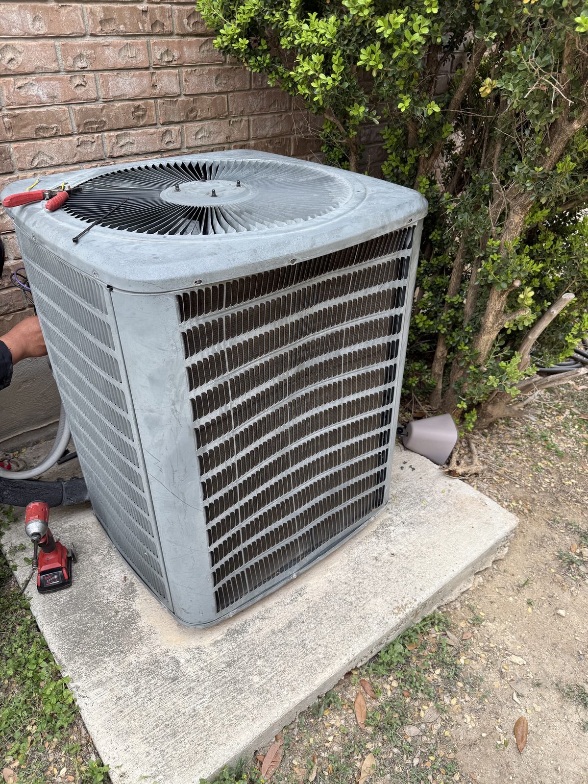 Ductless mini split outdoor unit